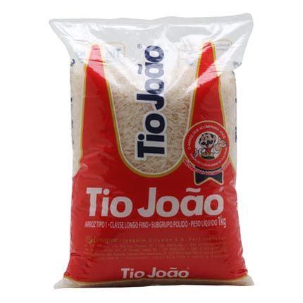 Arroz branco classe longo fino tipo 1