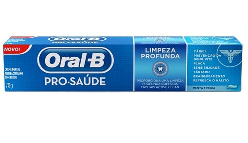 Creme dental oral b- limpesa profunda 70g